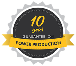 10 Year Guarantee on Power Production