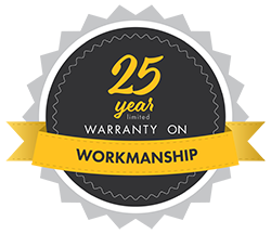 25 year limited workmanship warranty